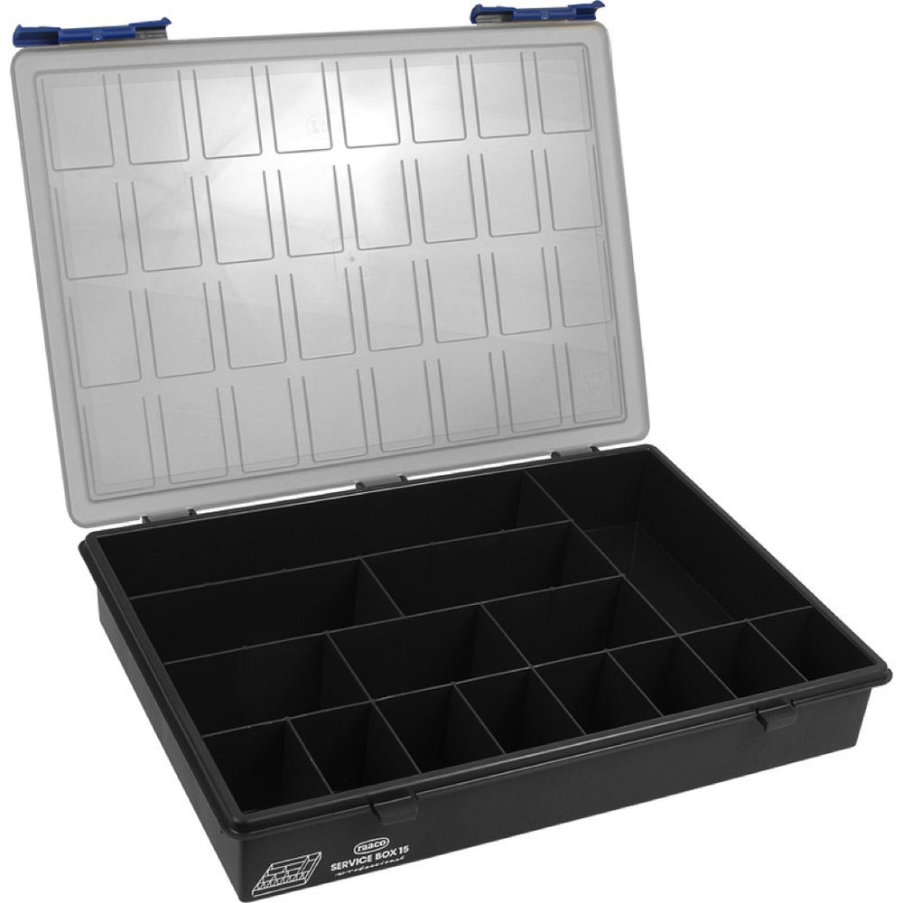 613837-PARTS CASE PLASTIC, 360X252X104MM