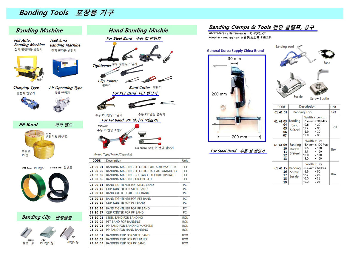 614101-BANDING TOOL