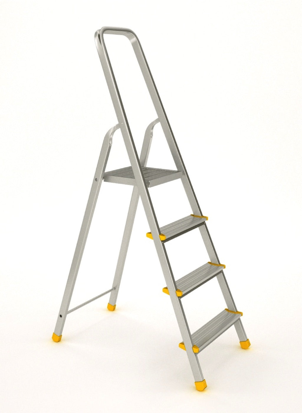 617131-LADDER PLATFORM ALUM-ALLOY, (STEP LADDER) 2.4MTR