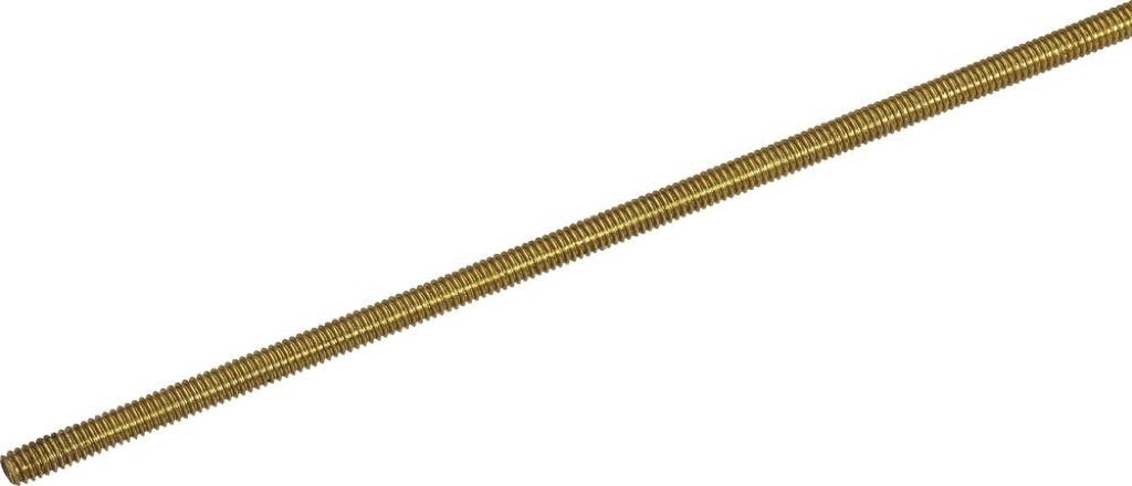 692074-STUD WHOLE THREADED BRASS, M6 X PITCH1.0 1000MM