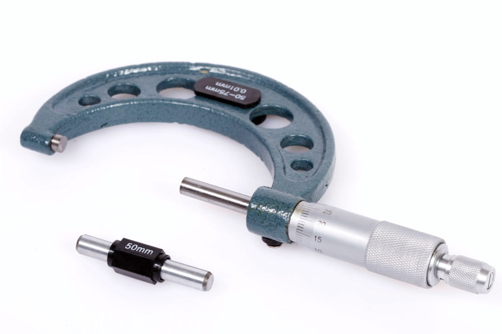 650382-MICROMETER OUTSIDE 0-150MM, W/INTERCHANGEABLE ANVILS